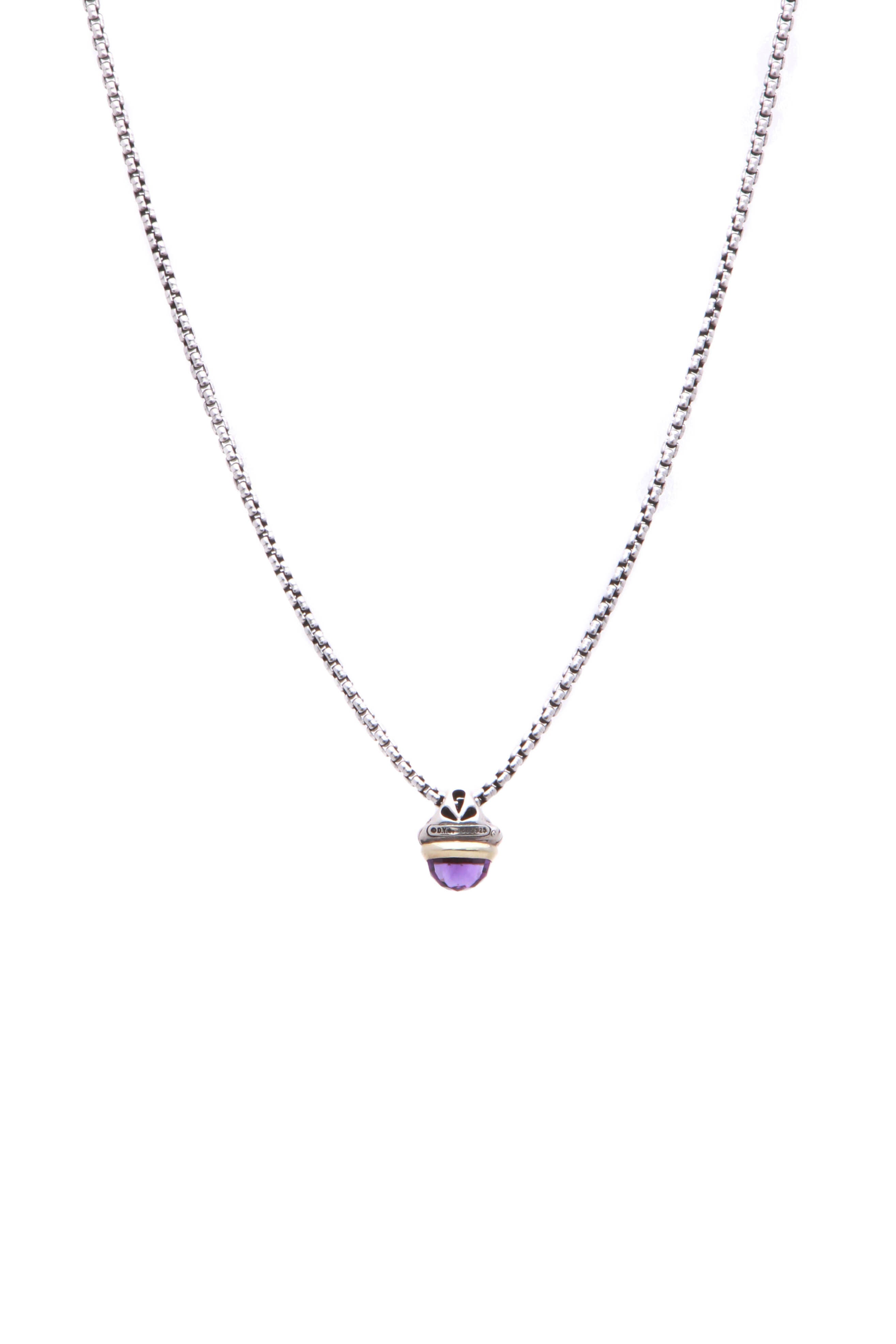 David yurman amethyst on sale pendant