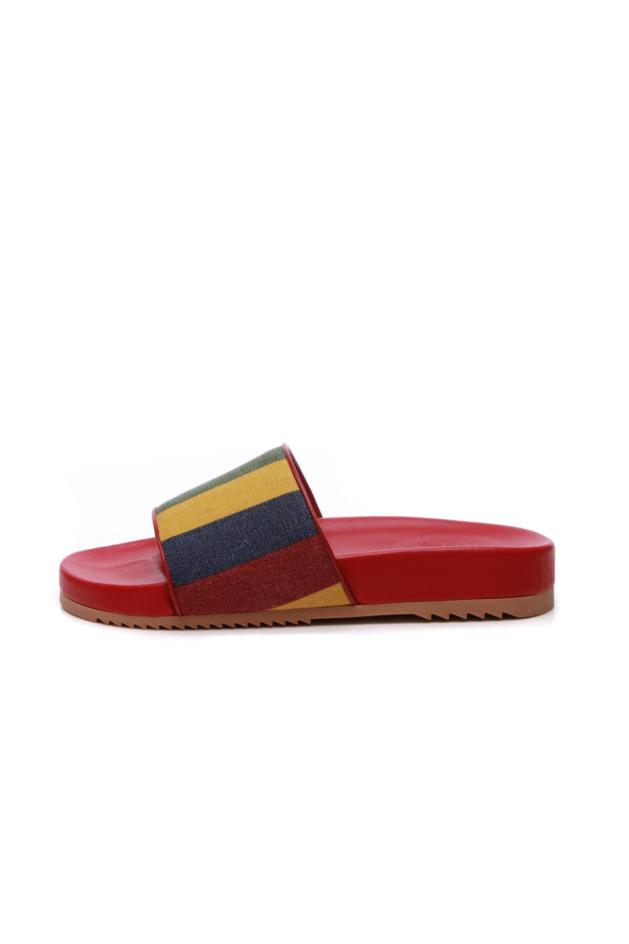 Gucci Men's Baiadera Striped Slides - US Size 9