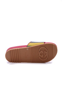Gucci Men's Baiadera Striped Slides - US Size 9