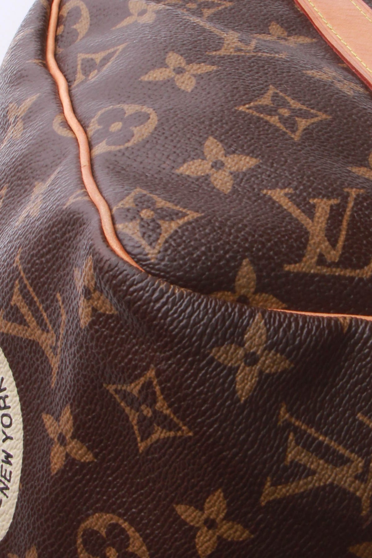 Louis Vuitton Limited Collection Monogram Speedy Bandoliere 30 with Patches