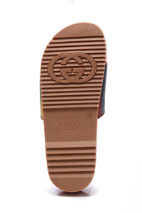 Gucci Men's Baiadera Striped Slides - US Size 9