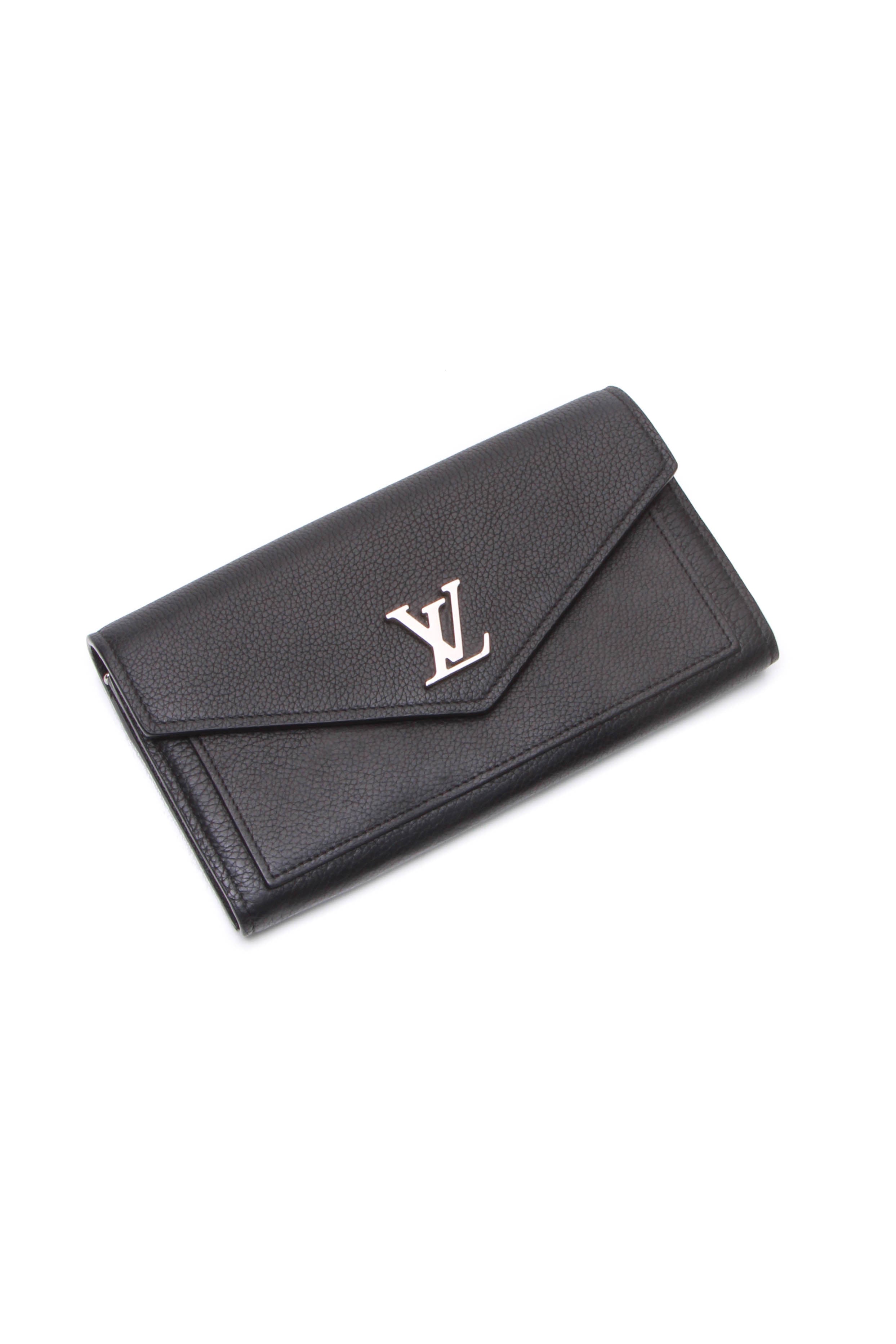 LOUIS VUITTON Lockme II Calfskin Leather Wallet Review