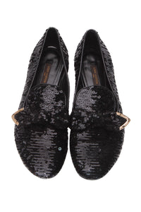 Louis Vuitton Sequin Flats - Size 37.5