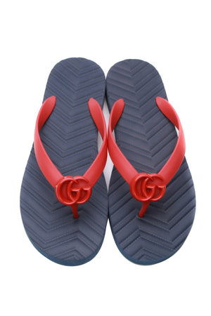 Gucci GG Flip Flops - US Size 8