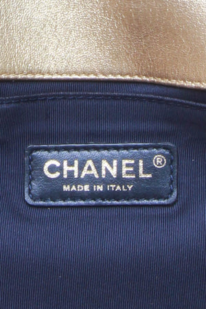 Chanel Cube Embossed Medium Boy Bag